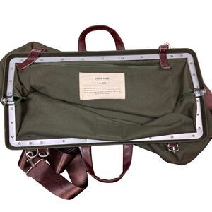Line Of Trade No. 0312 Men's Olive Green Weekender Bag